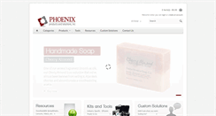 Desktop Screenshot of phoenixproductsandsolutions.com